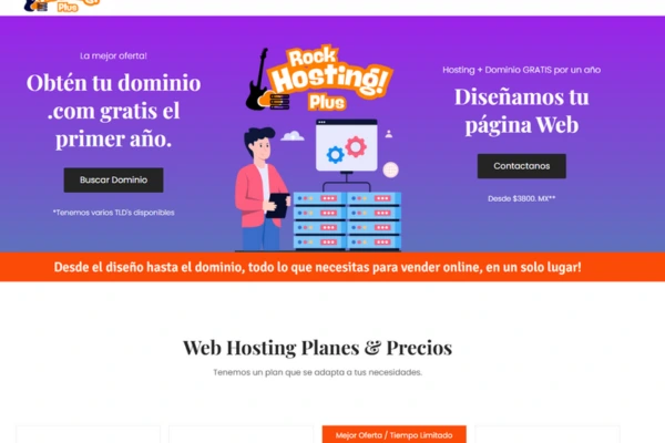 Rock Hosting Plus